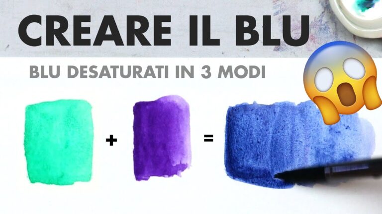 Il mistero del colore blu: scopri come si fa a creare questa meraviglia!