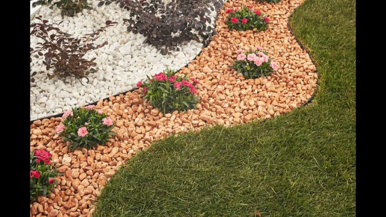 Rivoluziona il tuo giardino: idee creative per le aiuole con pietre bianche!