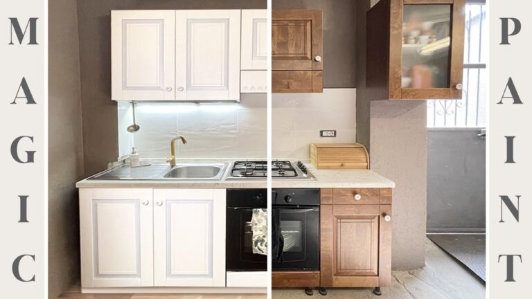 Trasforma la tua cucina in legno con un tocco di colore: scopri come!